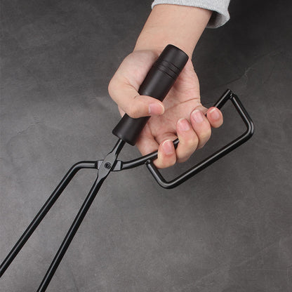 Charcoal Clip Portable Heat Resistant BBQ Firewood Tongs Carbon Clamp | Bowlift