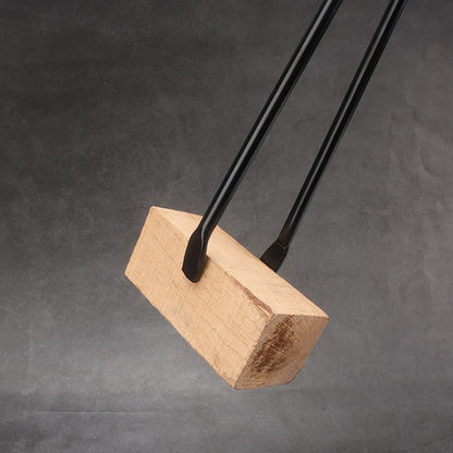 Charcoal Clip Portable Heat Resistant BBQ Firewood Tongs Carbon Clamp | Bowlift