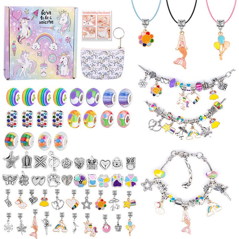 BowLift | CHARMELLA – Sparkly Girls Charm Bracelet Making Kit for Creative Fun