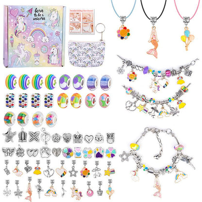 BowLift | CHARMELLA – Sparkly Girls Charm Bracelet Making Kit for Creative Fun