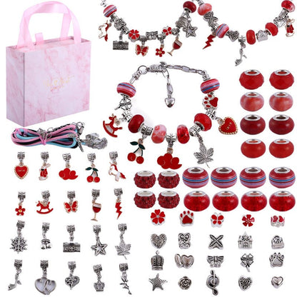 BowLift | CHARMELLA – Sparkly Girls Charm Bracelet Making Kit for Creative Fun