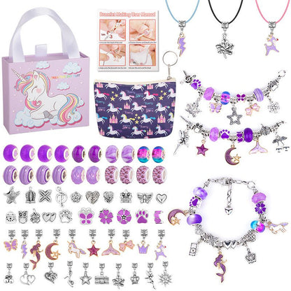 BowLift | CHARMELLA – Sparkly Girls Charm Bracelet Making Kit for Creative Fun