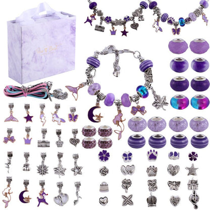 BowLift | CHARMELLA – Sparkly Girls Charm Bracelet Making Kit for Creative Fun