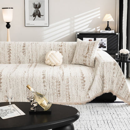 BowLift | CHENILUX – Elegant Chenille Sofa Cover for Protection & Style