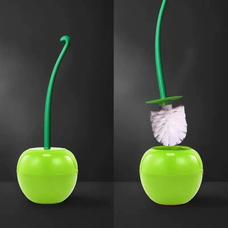 Skanto Cherry + Apple Toilet Brush + Holder