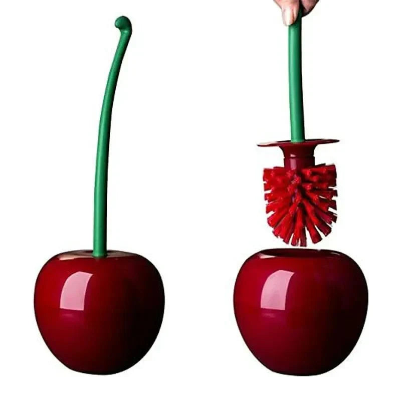 Skanto Cherry + Apple Toilet Brush + Holder
