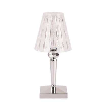 Chic Table Lamp with Crystal Design - CrystalLuxe