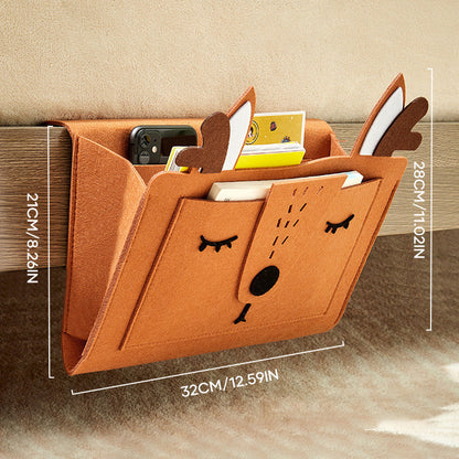 Hanging bag for bedside storage | Karnz