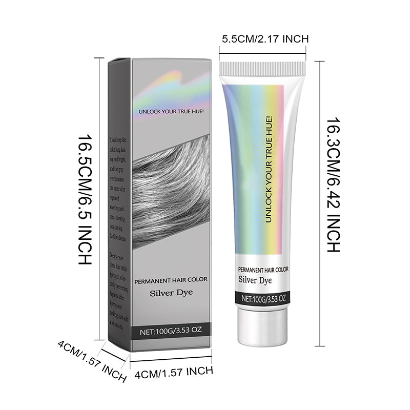 Skanto | 2-in-1 Natural Essence Extract Silver Hair Color