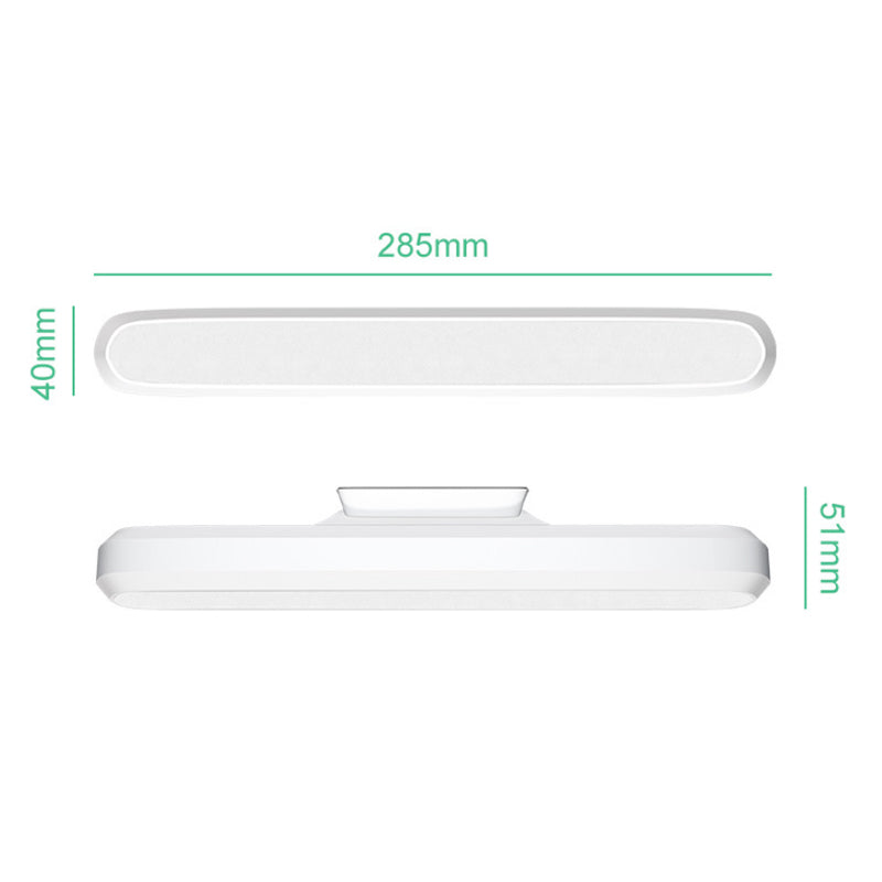 Magnetic rechargeable touch lamp with long battery life
