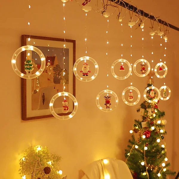 Skanto | Christmas LED Lights Holiday Lights - LED Curtain Lights