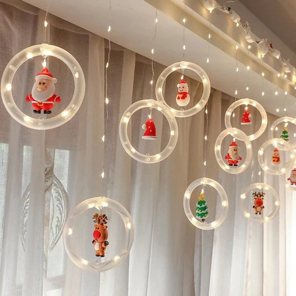 Skanto | Christmas LED Lights Holiday Lights - LED Curtain Lights