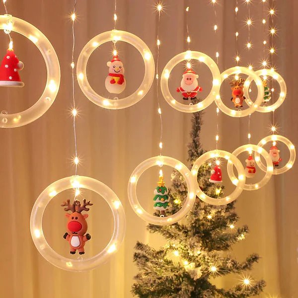 Skanto | Christmas LED Lights Holiday Lights - LED Curtain Lights