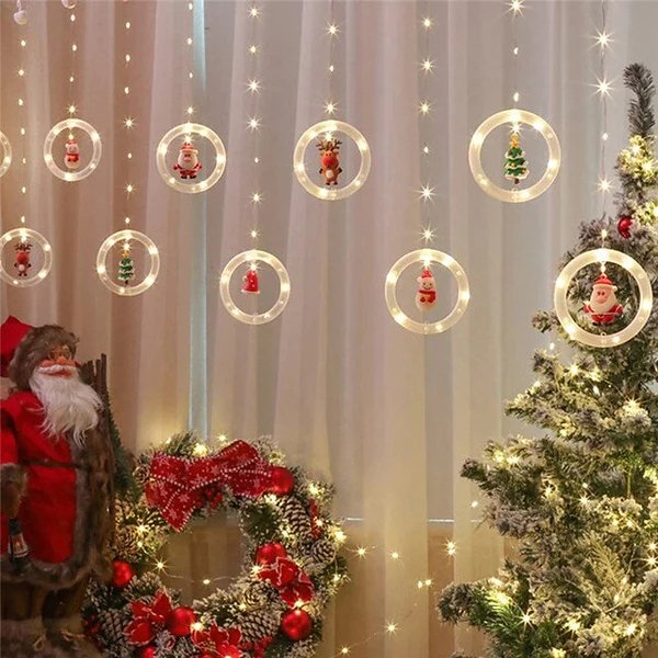 Skanto | Christmas LED Lights Holiday Lights - LED Curtain Lights