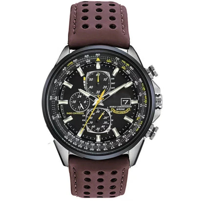 Stainless Steel Chronograph Watch with Quartz Movement, Calendar and Waterproof Case