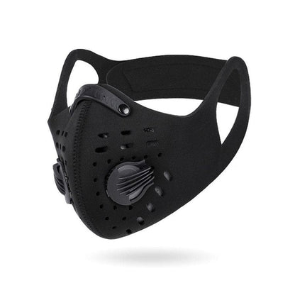 Breathable neoprene face mask against pollution