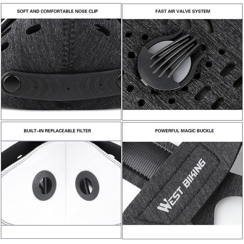 Skanto | Breathable Neoprene Anti-Pollution Face Mask