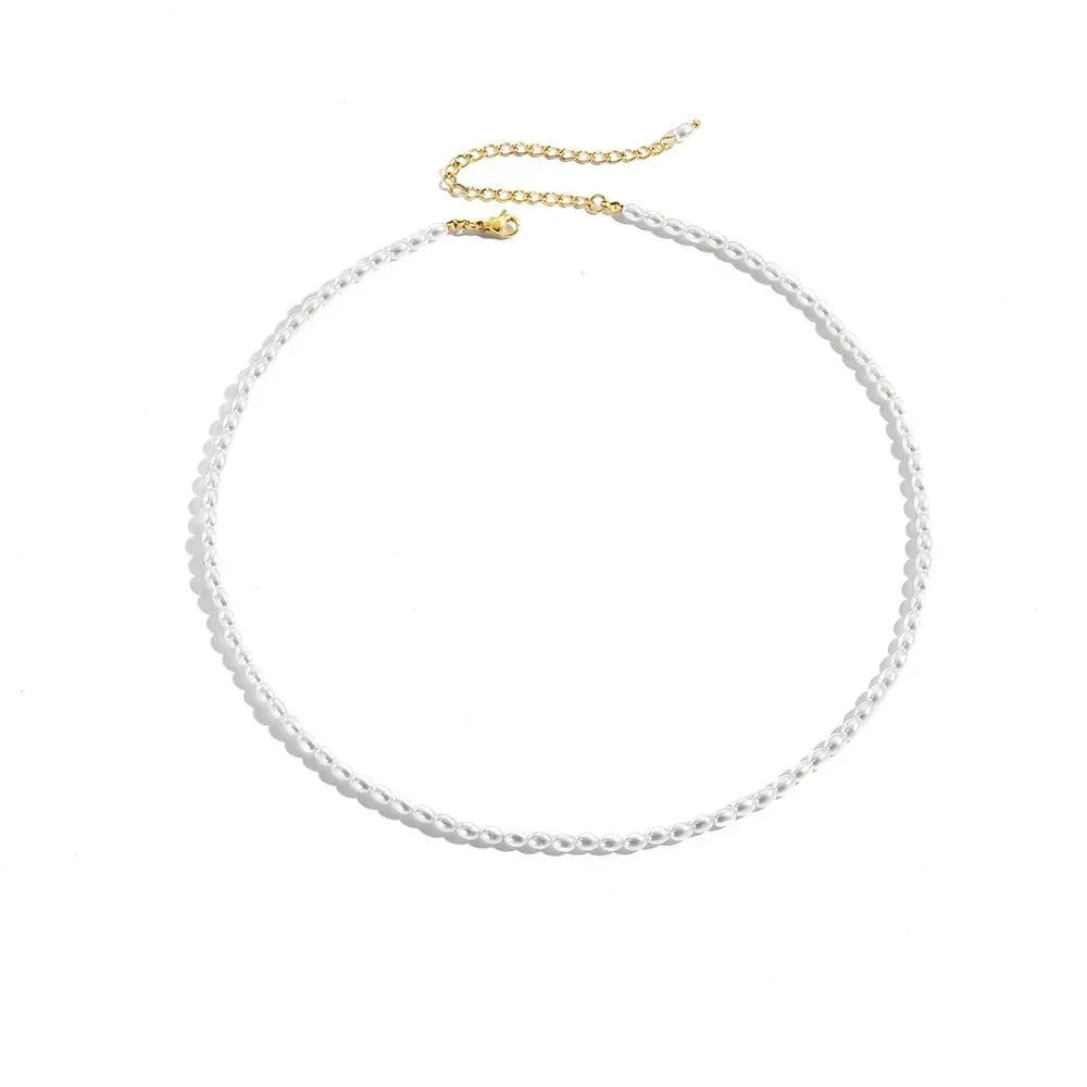 BowLift | Classic Feminine 3mm Pearl Necklace