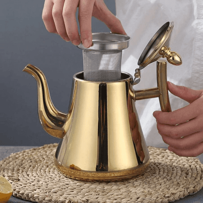 BowLift | ClassPot | Best Induction Kettle with Built-in Filter | Durable Stainless Steel Teapot