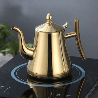 Skanto | ClassPot | Best Induction Kettle with Built-in Filter | Durable Stainless Steel Teapot
