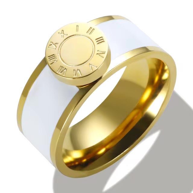 BowLift | Classy Roman Numeral Bangle Bracelet and Rings