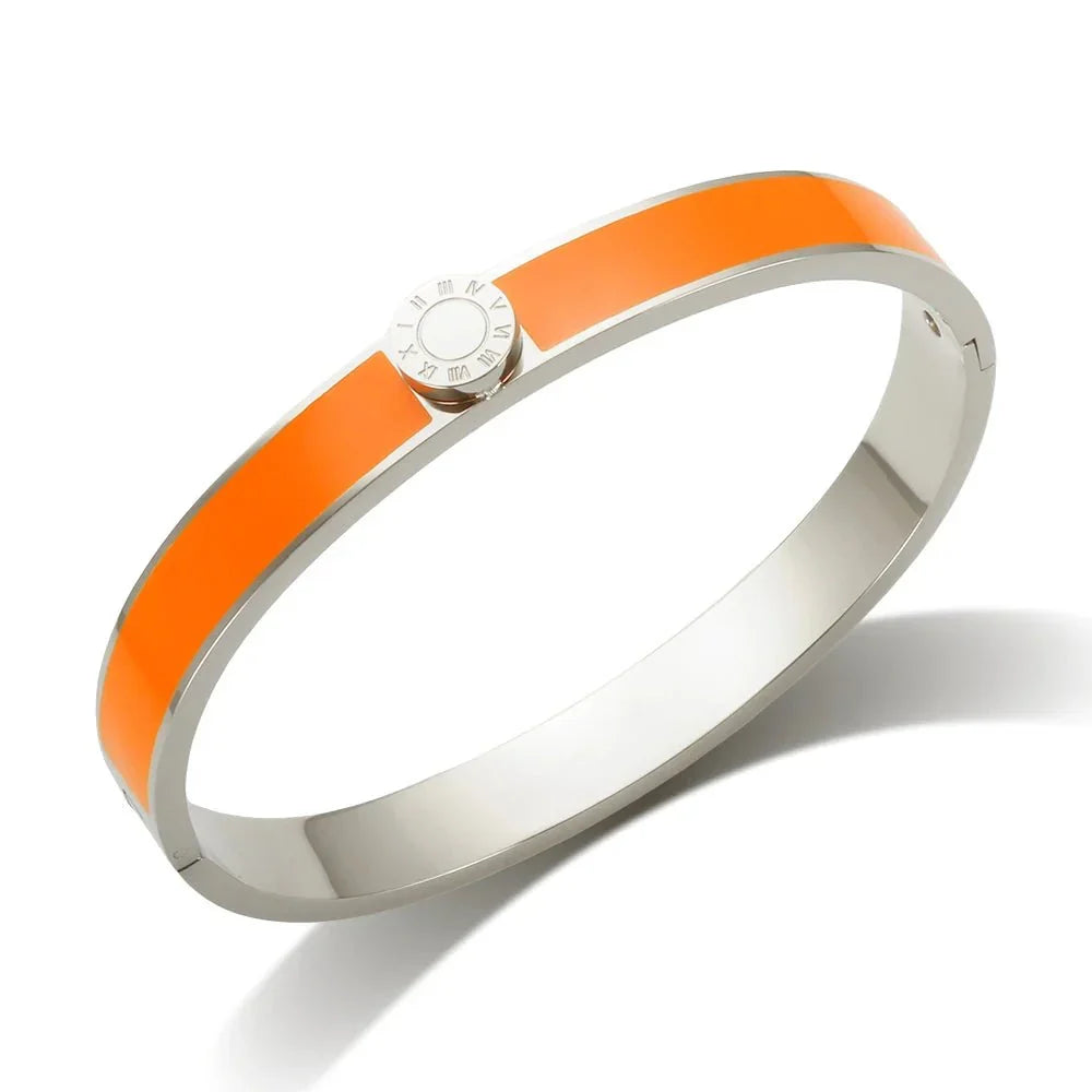 BowLift | Classy Roman Numeral Bangle Bracelet and Rings