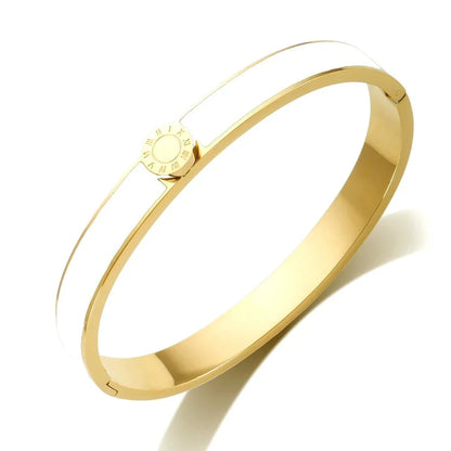 BowLift | Classy Roman Numeral Bangle Bracelet and Rings