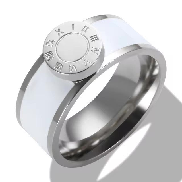 BowLift | Classy Roman Numeral Bangle Bracelet and Rings