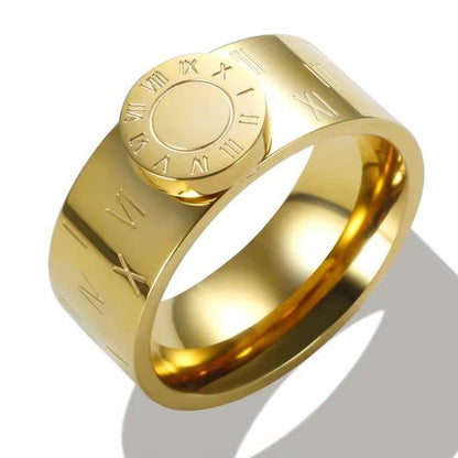 BowLift | Classy Roman Numeral Bangle Bracelet and Rings