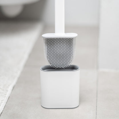 Silicone toilet brush