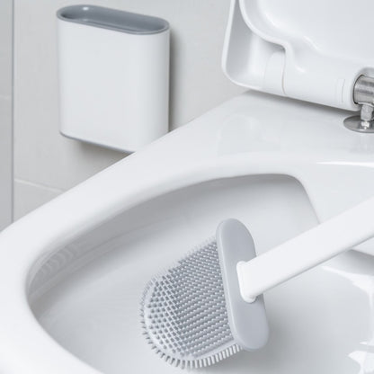 Silicone toilet brush