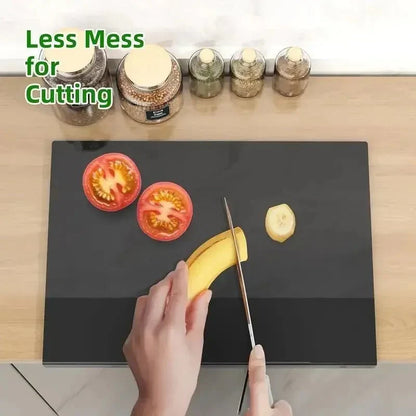 BowLift | CLEARSLICE – Premium Acrylic Cutting Board with Lip