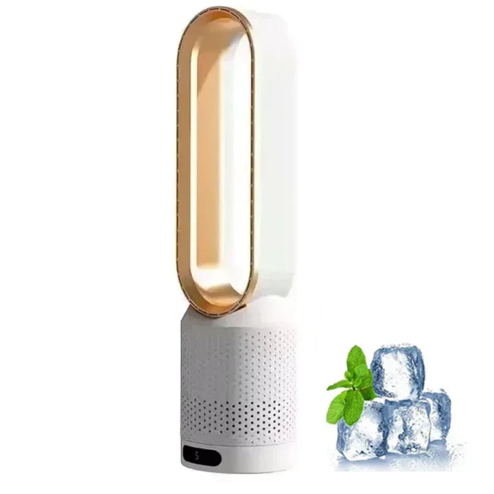 BowLift | Portable Bladeless Fan with Air Purification and Remote Control