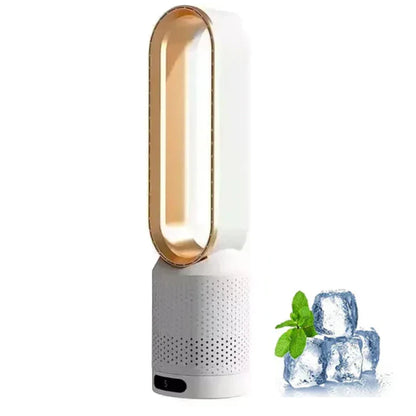 BowLift | Portable Bladeless Fan with Air Purification and Remote Control