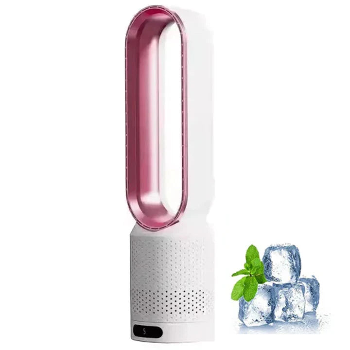 BowLift | Portable Bladeless Fan with Air Purification and Remote Control