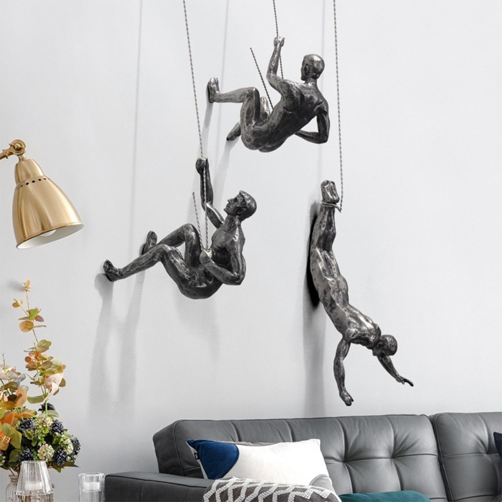 BowLift | Climber Wall Sculpture – PeakFigures