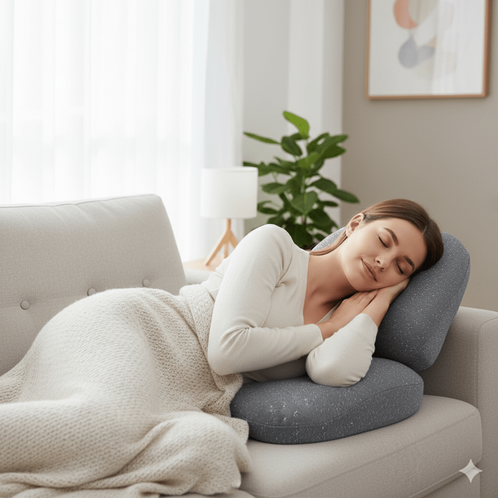 Skanto | COCCYXCARE – Orthopedic Seat Cushion for Back, Tailbone, and Hip Support