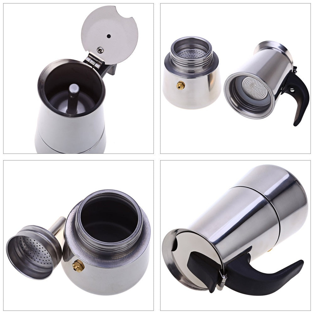 Coffee pot Mocha Espresso Latte Percolator Stove Latte Stove | Brehn