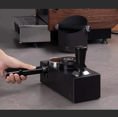 Skanto | Adjustable Coffee Tamping Station – 51-58mm Portafilter Holder
