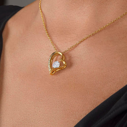 BowLift | Eternal Rose Box "To My Love" With Diamond Heart Necklace