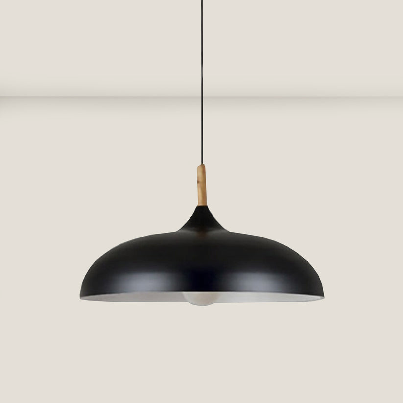 Oak wood ceiling light in Nordic design – LED wood plafond lamp | Karnz
