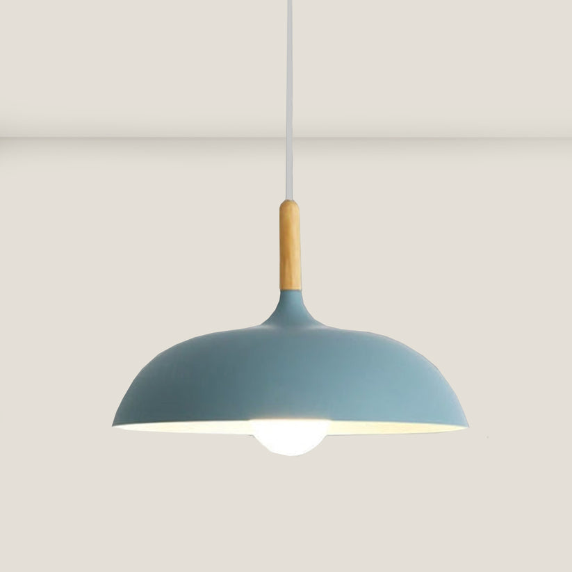 Oak wood ceiling light in Nordic design – LED wood plafond lamp | Karnz