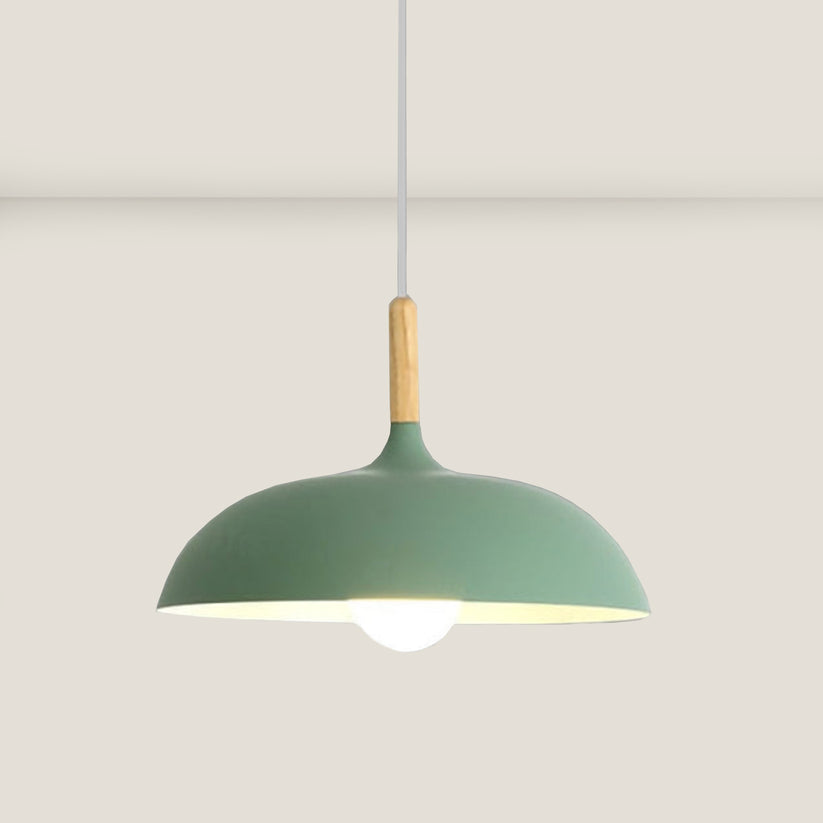 Oak wood ceiling light in Nordic design – LED wood plafond lamp | Karnz
