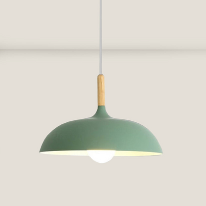 Oak wood ceiling light in Nordic design – LED wood plafond lamp | Karnz