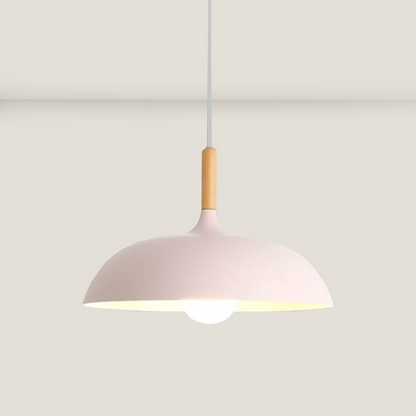 Oak wood ceiling light in Nordic design – LED wood plafond lamp | Karnz