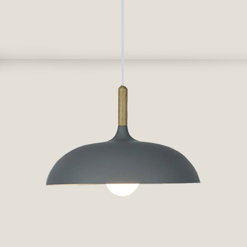 Oak wood ceiling light in Nordic design – LED wood plafond lamp | Karnz
