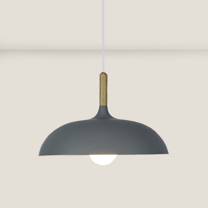 Oak wood ceiling light in Nordic design – LED wood plafond lamp | Karnz