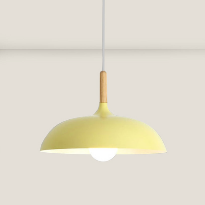 Oak wood ceiling light in Nordic design – LED wood plafond lamp | Karnz