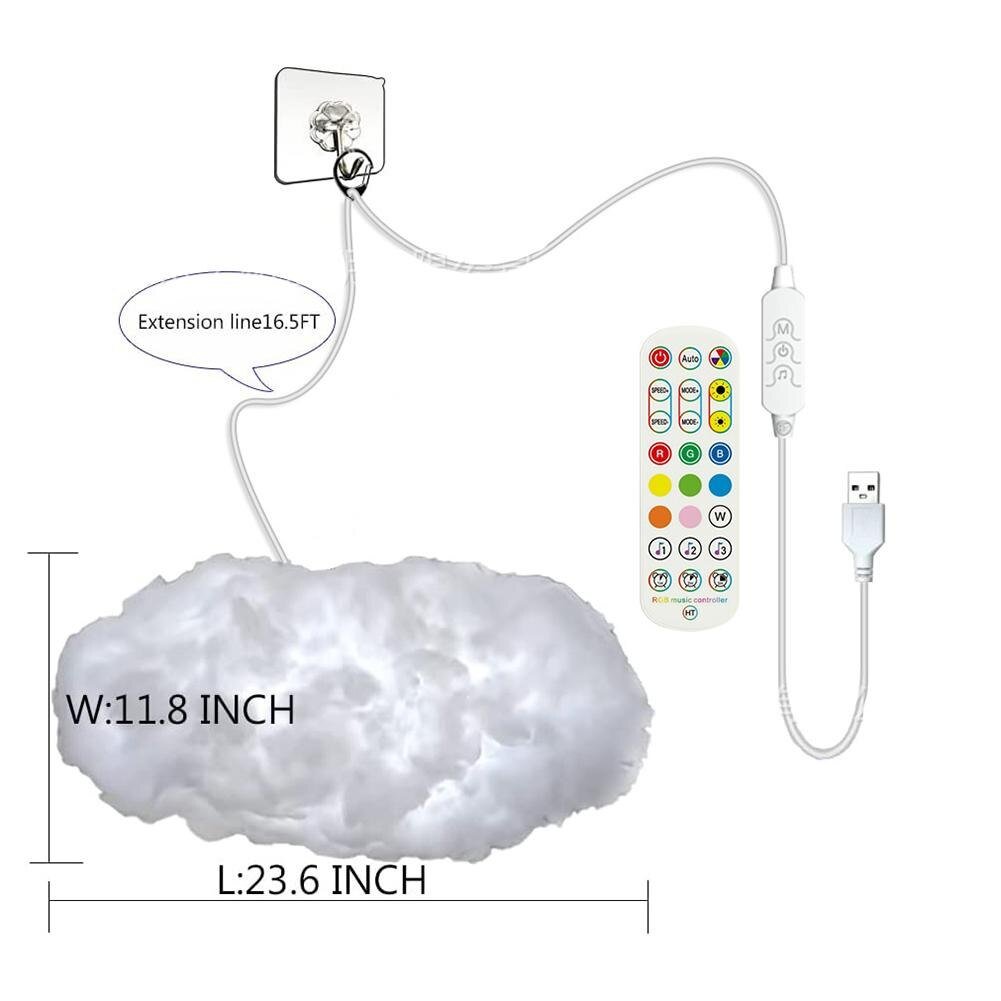Skanto | Colorful LED Cloud Light