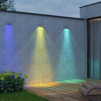 Skanto | Solar Fence Lights Outdoor Waterproof LED Wall Lamps